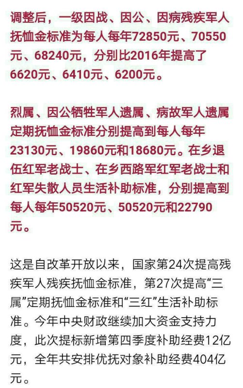 民政部伤残军人荣誉与关怀并重的新政策解读